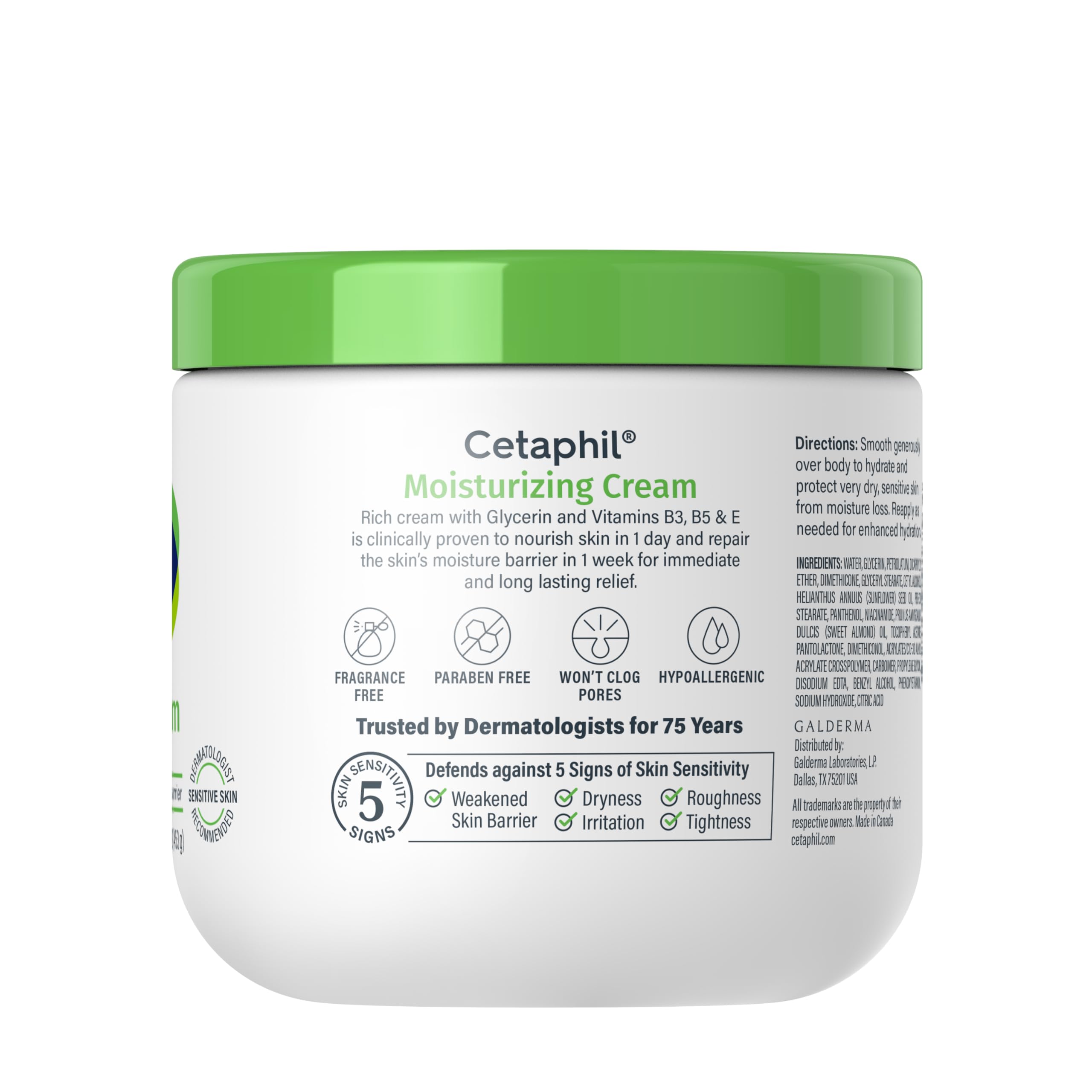 Cetaphil Hydrate: Sensitive Skin Moisturizer 20oz -  by Handbags Specialist Headquarter | Available at Handbags Specialist Headquarter