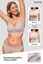 Vertvie Seamless Wireless Push-Up Bralette