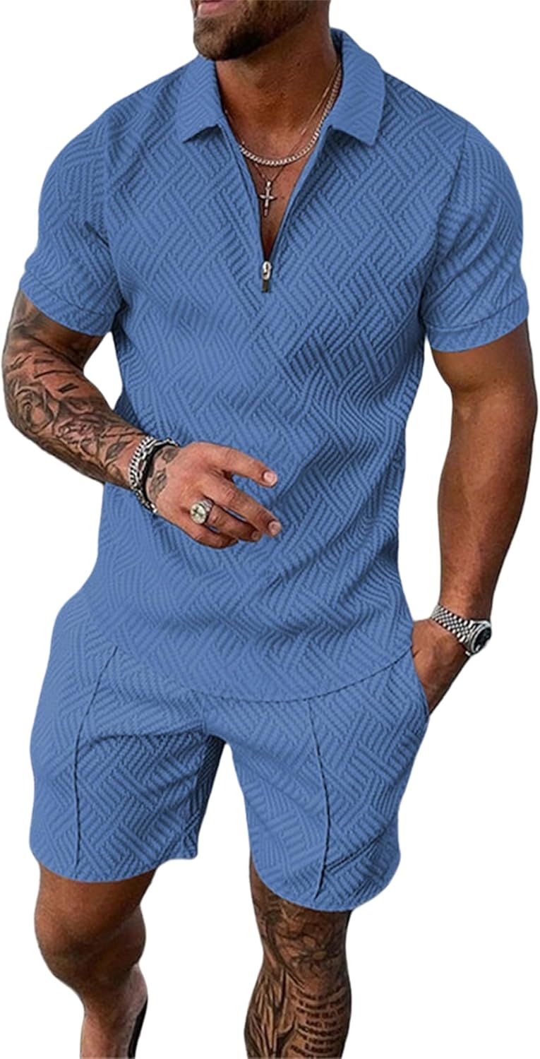 Men's Summer Tracksuit 2-Piece Set