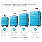 VoyagePro 6-Piece Hardshell Luggage Set - Luggage Travel Bags by Handbags Specialist Headquarter | Available at Handbags Specialist Headquarter