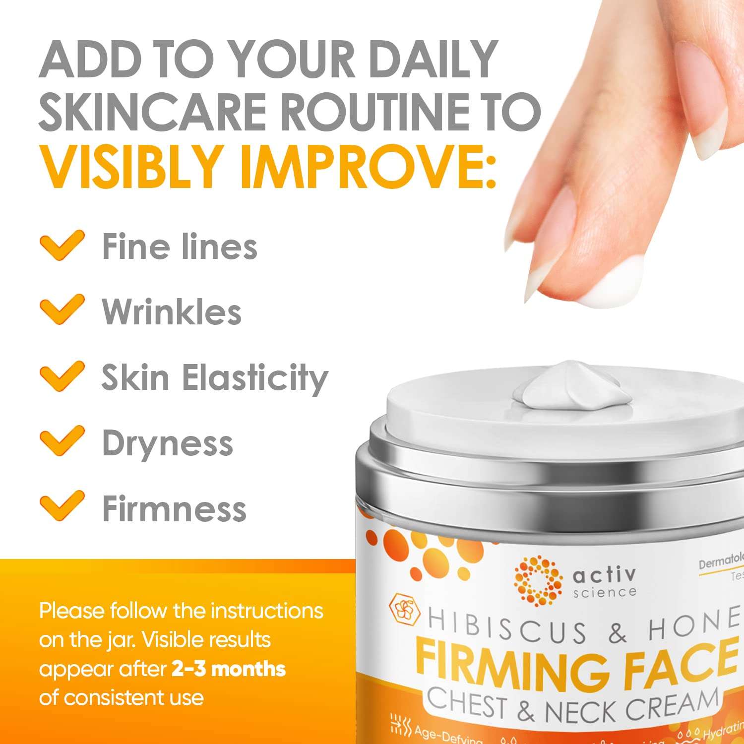 ActiveScience NeckLift Cream - Firm & Hydrate Formula - Health & Household by Handbags Specialist Headquarter | Available at Handbags Specialist Headquarter