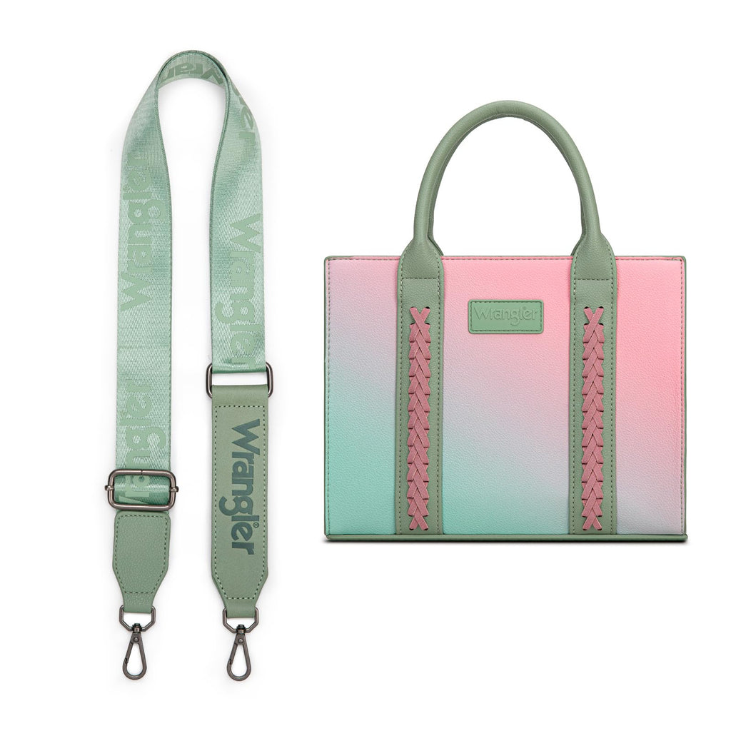 Western Chic Wrangler Tote: Vegan Leather, Versatile Strap