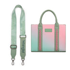 Western Chic Wrangler Tote: Vegan Leather, Versatile Strap