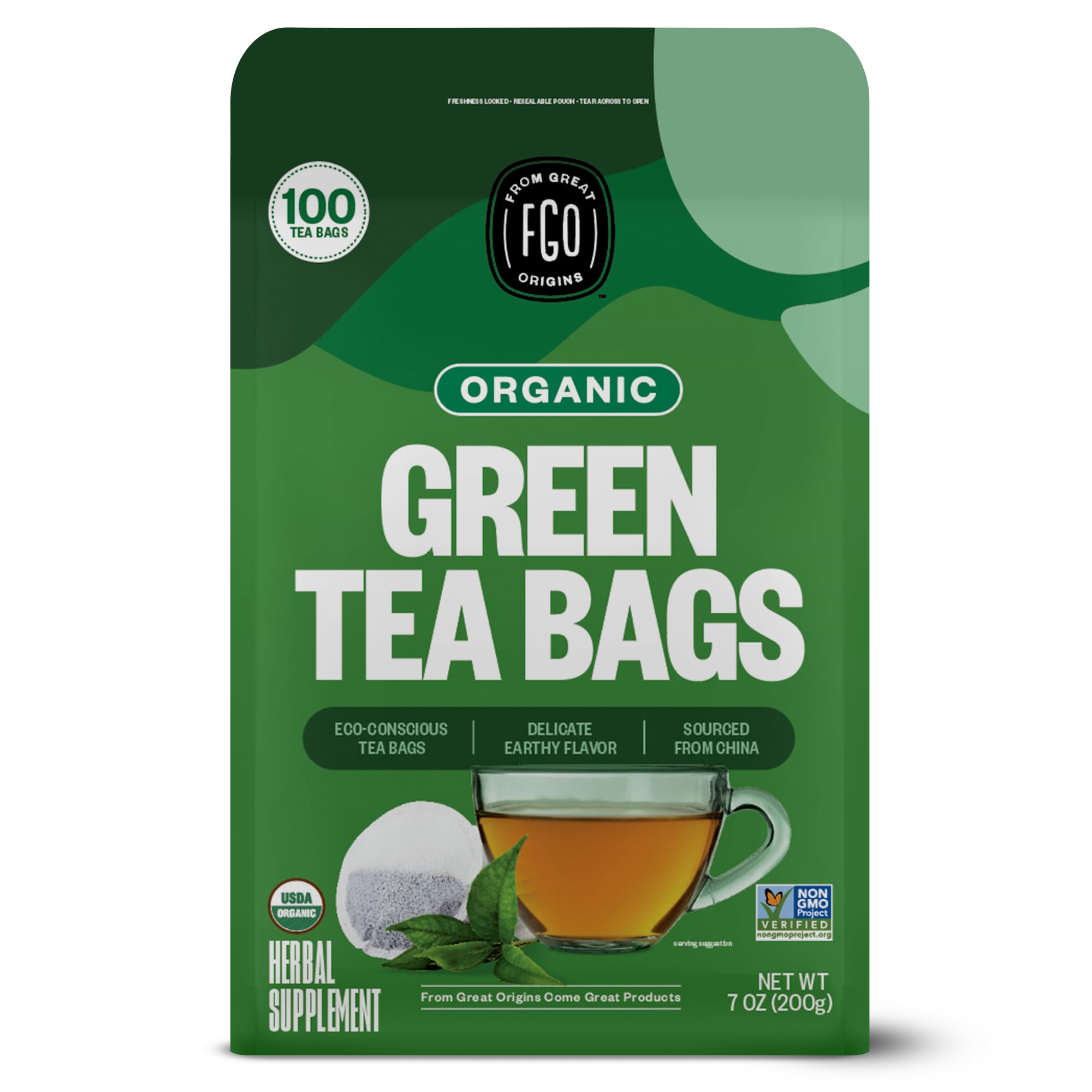 ElderZen Organic Tea - Caffeine-Free Eco Bags -  by Handbags Specialist Headquarter | Available at Handbags Specialist Headquarter