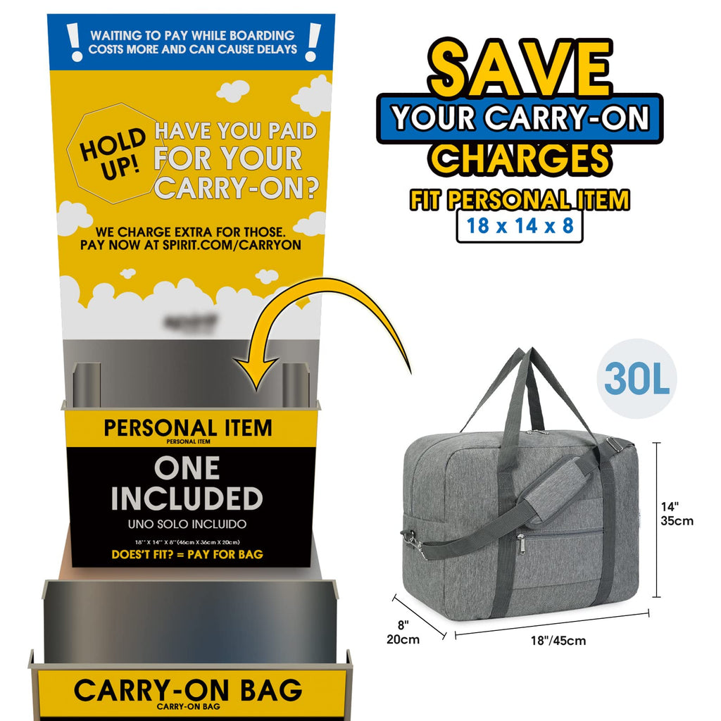 Narwey Air Duffle 22x14x9 - Luggage Travel Bags by Handbags Specialist Headquarter | Available at Handbags Specialist Headquarter