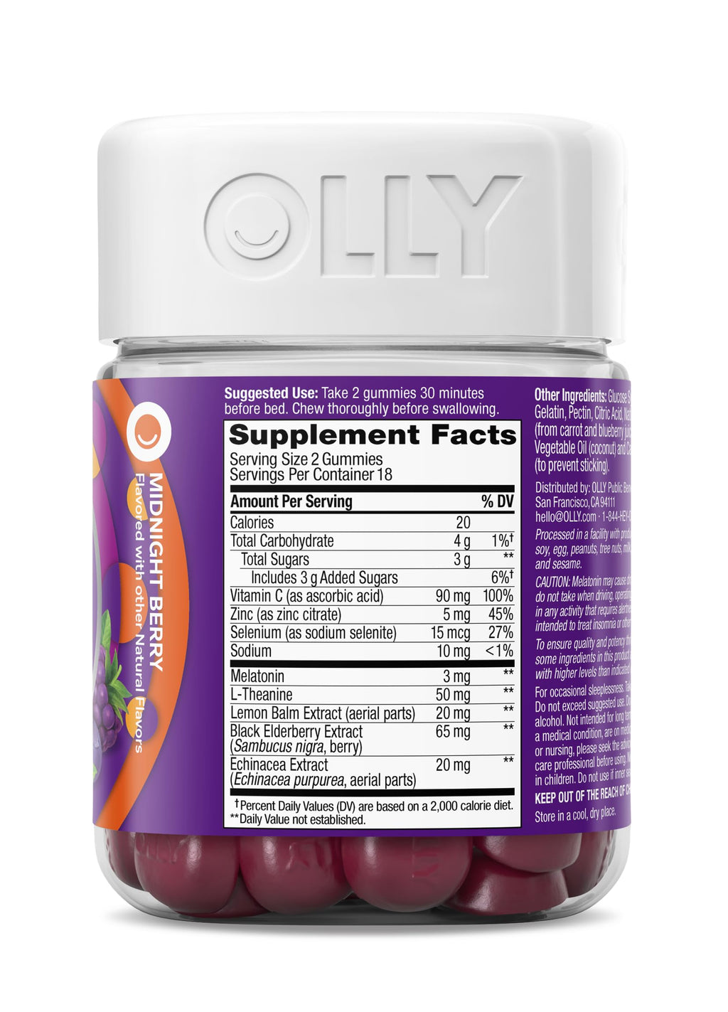 Berry Sleep & Immunity Boost Gummies - Health-Care by Handbags Specialist Headquarter | Available at Handbags Specialist Headquarter