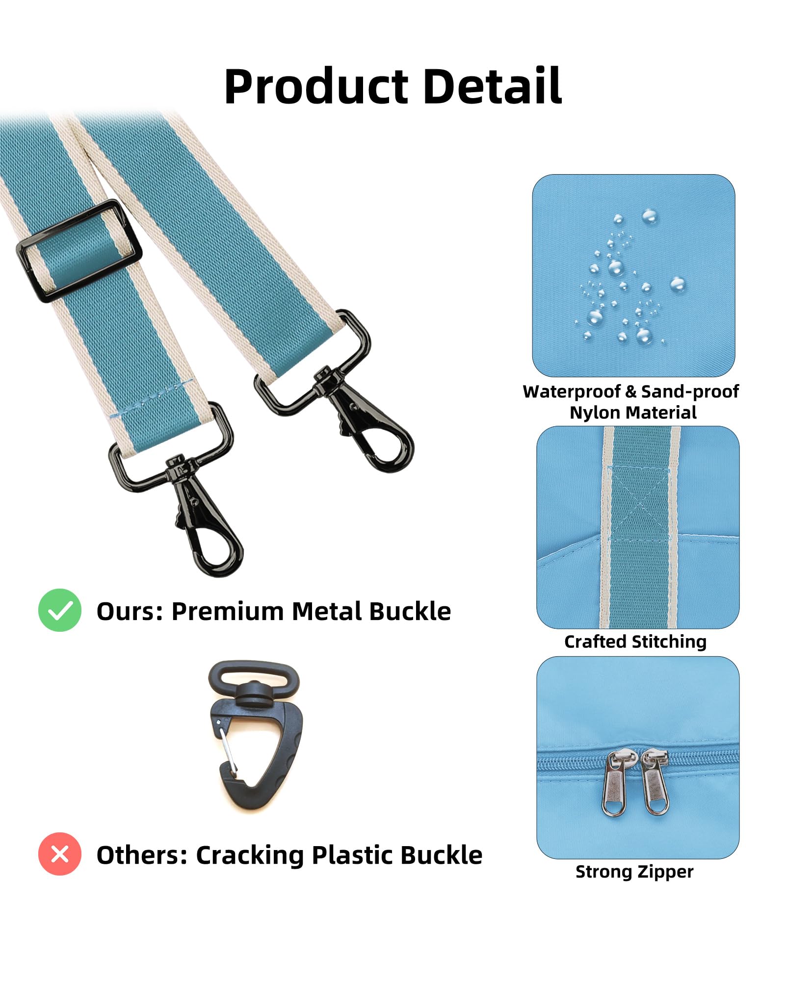 WALNEW Foldable Waterproof Travel Duffel Bag - Luggage Travel Bags by Handbags Specialist Headquarter | Available at Handbags Specialist Headquarter