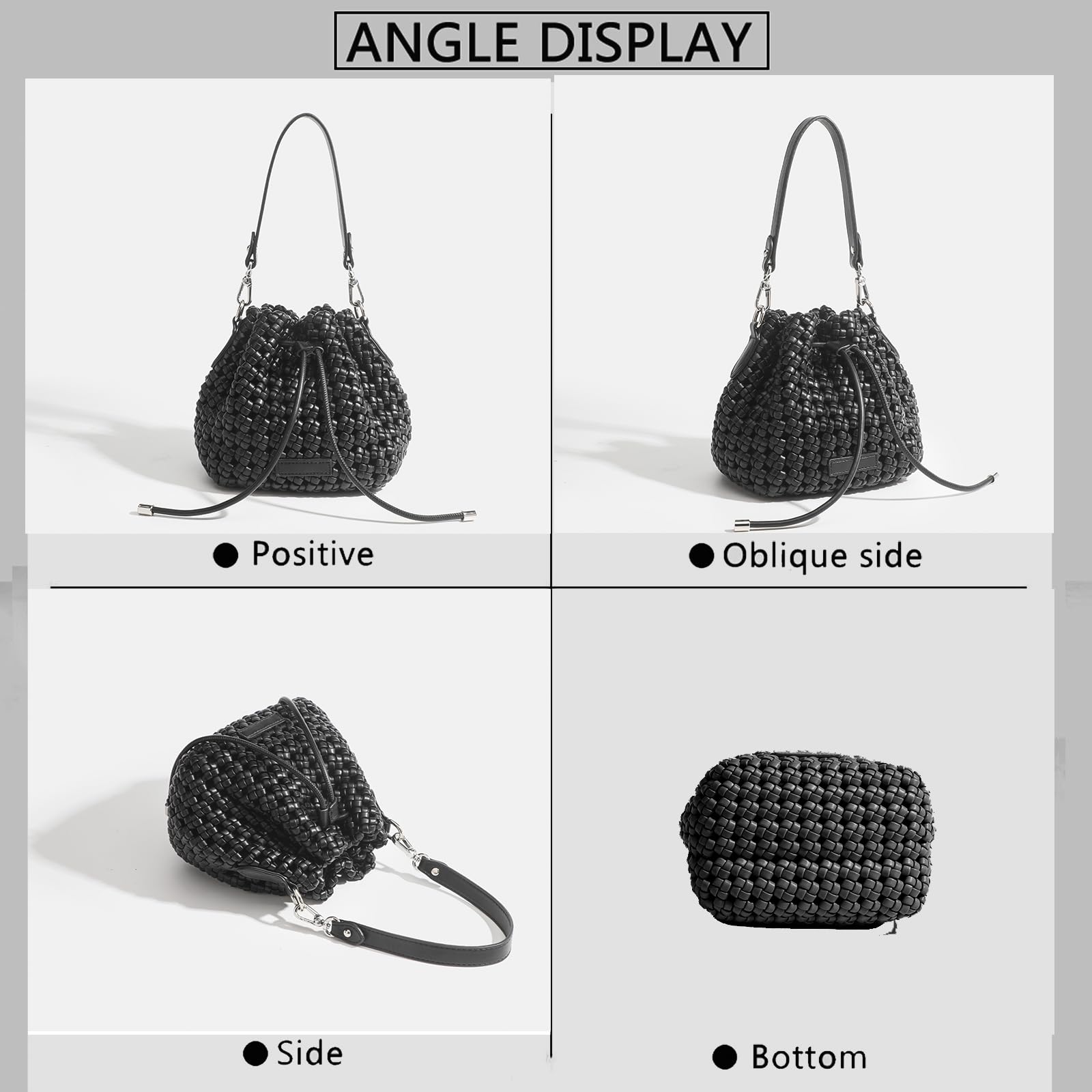 Hollow Bucket Tote Bag -  by Handbags Specialist Headquarter | Available at Handbags Specialist Headquarter