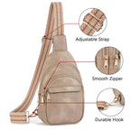 BOSTANTEN Chic Leather Crossbody Sling Bag -  by Handbags Specialist Headquarter | Available at Handbags Specialist Headquarter