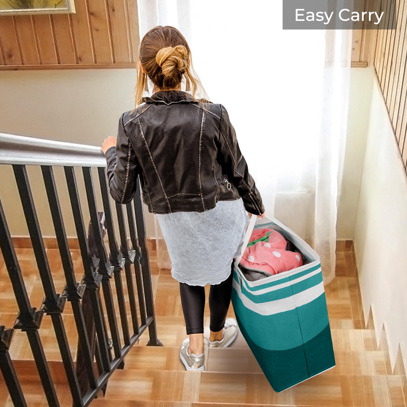 HomeHacks Duo Waterproof Laundry Baskets - Laundry Baskets by Handbags Specialist Headquarter | Available at Handbags Specialist Headquarter