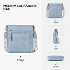 Chic Leather Crossbody with Card Slots for Women -  by Handbags Specialist Headquarter | Available at Handbags Specialist Headquarter