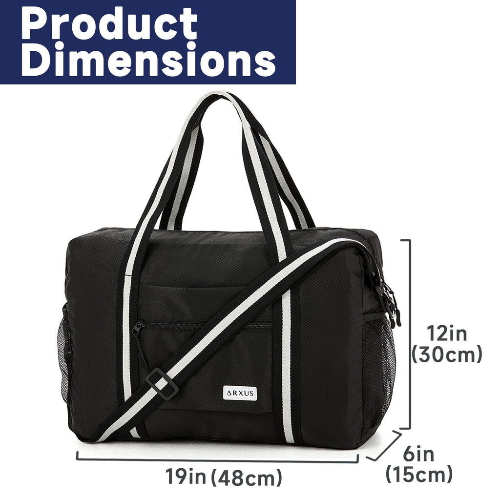 TravelLite Foldable Waterproof Duffle Tote Bag - Luggage Travel Bags by Handbags Specialist Headquarter | Available at Handbags Specialist Headquarter