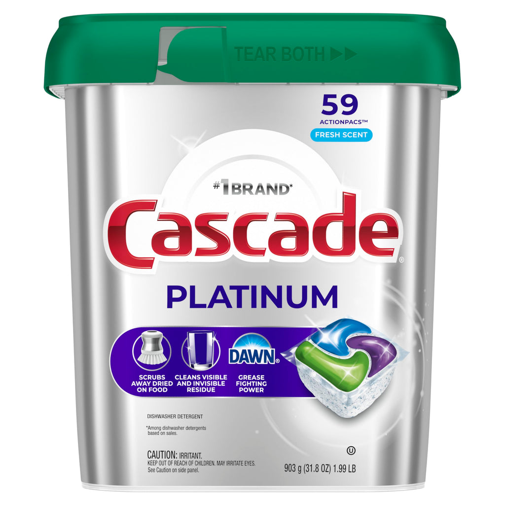 Cascade Platinum Fresh 71ct Dishwasher Pods -  by Handbags Specialist Headquarter | Available at Handbags Specialist Headquarter