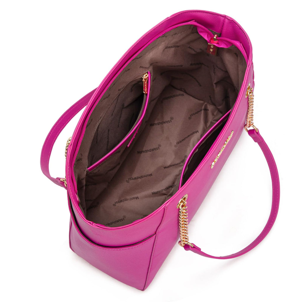Montana Chic: Women's Chain-Handle Tote