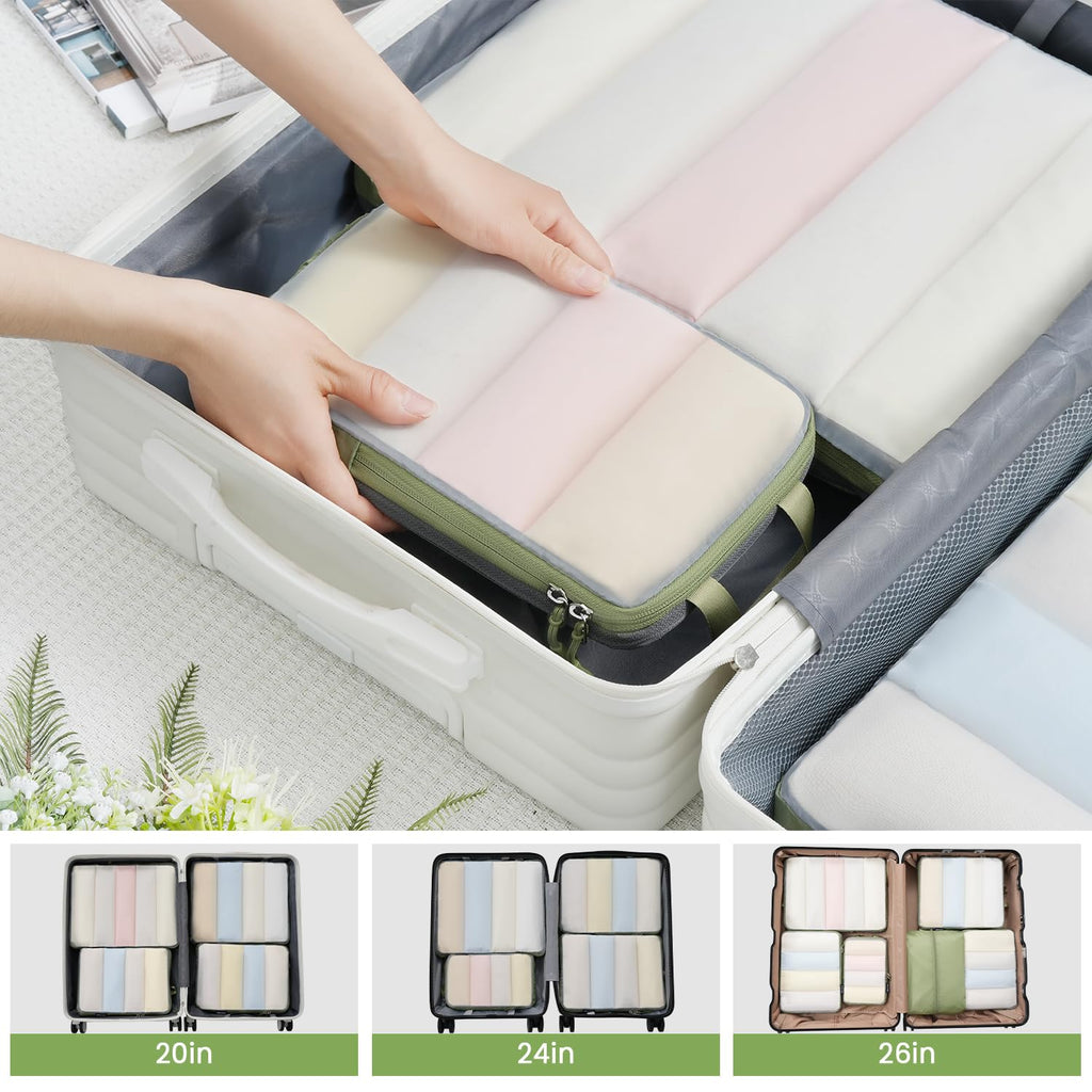 BAGAIL Travel Compression Cubes Set for Packing Ease -  by Handbags Specialist Headquarter | Available at Handbags Specialist Headquarter