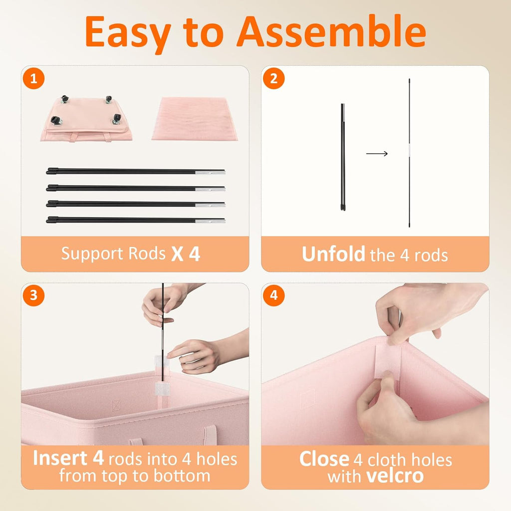 RollAway 90L Laundry Basket with Removable Bag - Laundry Baskets by Handbags Specialist Headquarter | Available at Handbags Specialist Headquarter