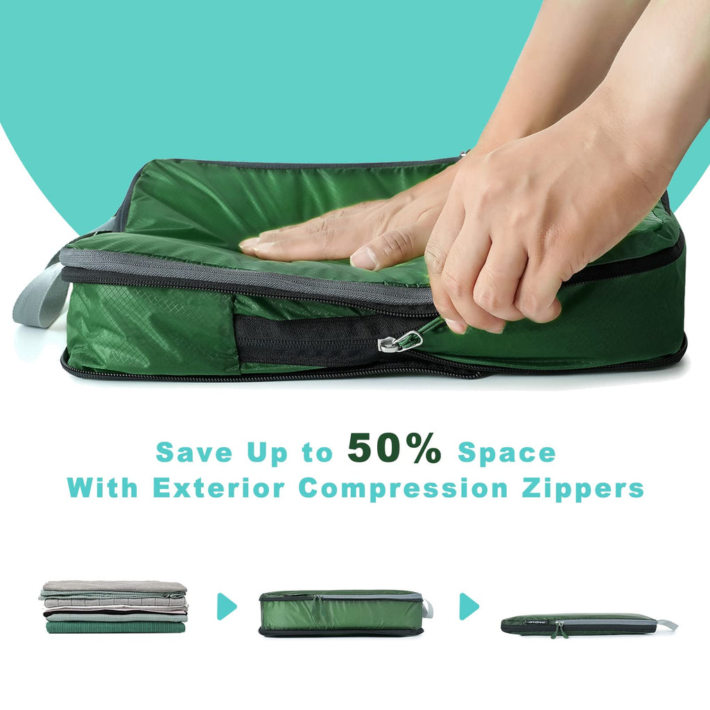 BAGAIL Travel Compression Cubes Set for Packing Ease -  by Handbags Specialist Headquarter | Available at Handbags Specialist Headquarter