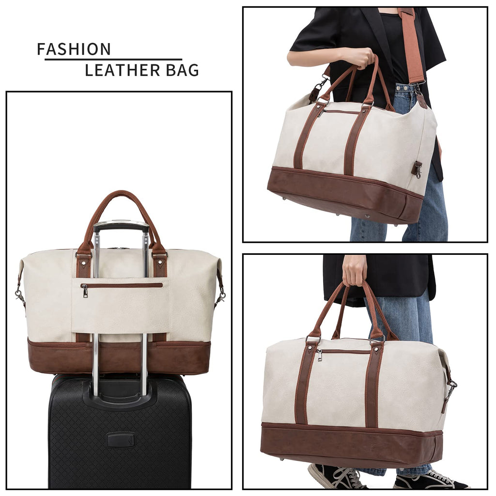 Weekender Overnight Travel Bag with Shoe Pouch