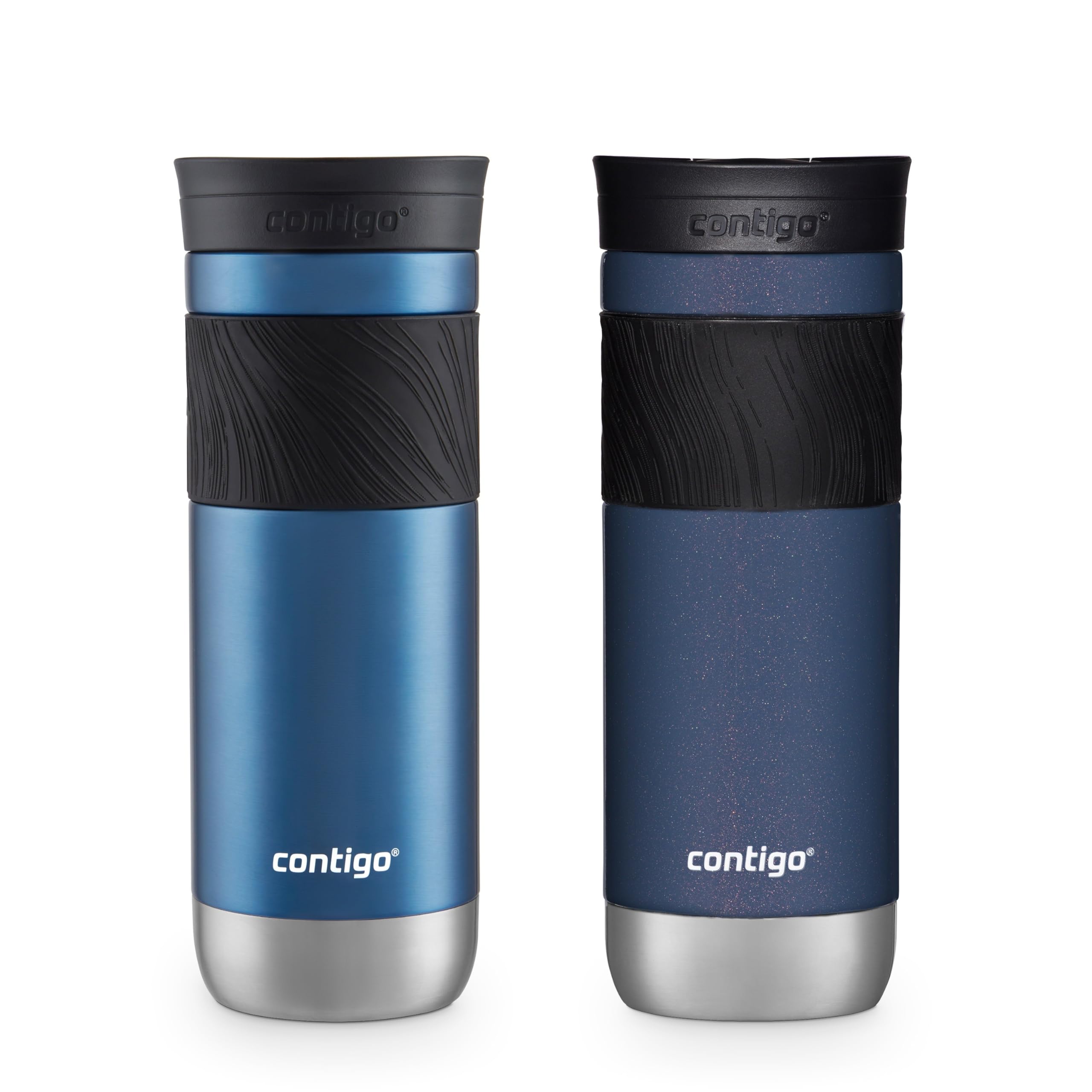 SNAPSEAL Grip Stainless Travel Mug 20oz - Blue/Berry - Water Bottles by Handbags Specialist Headquarter | Available at Handbags Specialist Headquarter