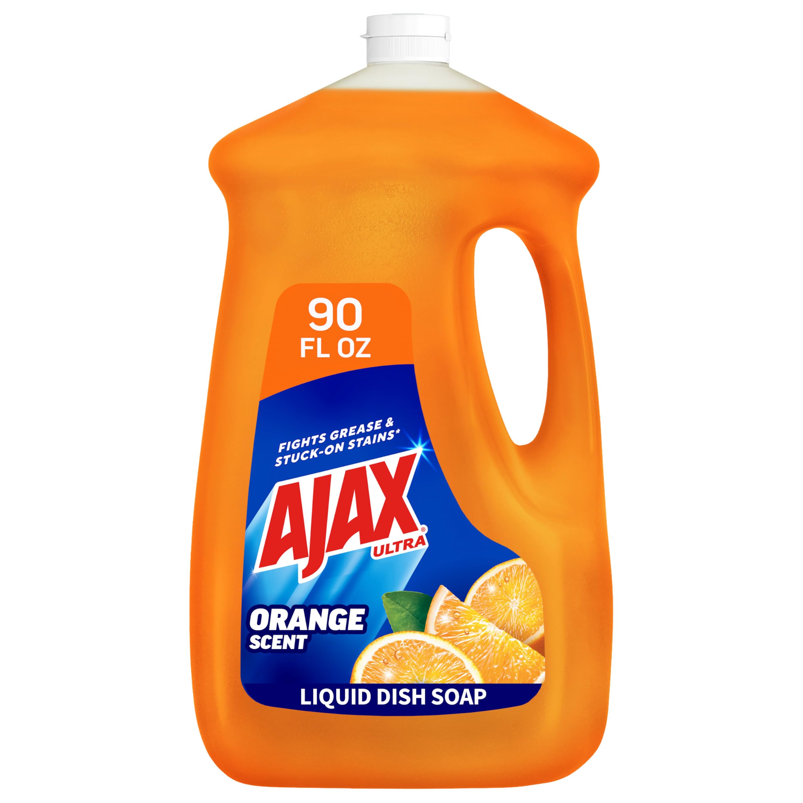 Ajax Triple Orange Dish Soap - 90 fl oz - Dish Soap Liquid by Handbags Specialist Headquarter | Available at Handbags Specialist Headquarter