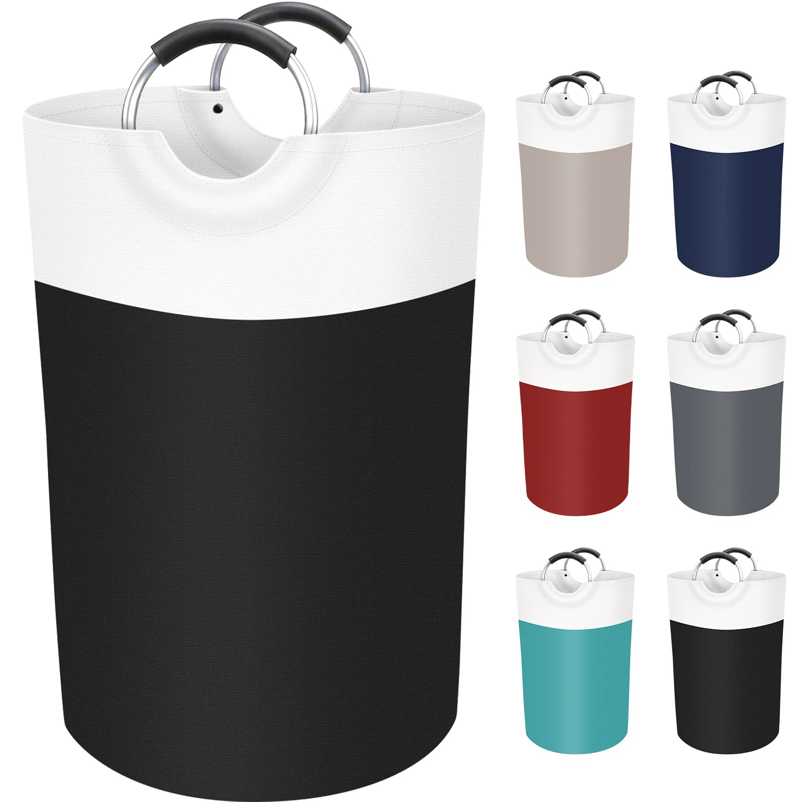 BlissTotes 90L Collapsible Laundry Hamper - Black - Laundry Baskets by Handbags Specialist Headquarter | Available at Handbags Specialist Headquarter
