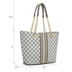 Montana Chic: Women's Chain-Handle Tote