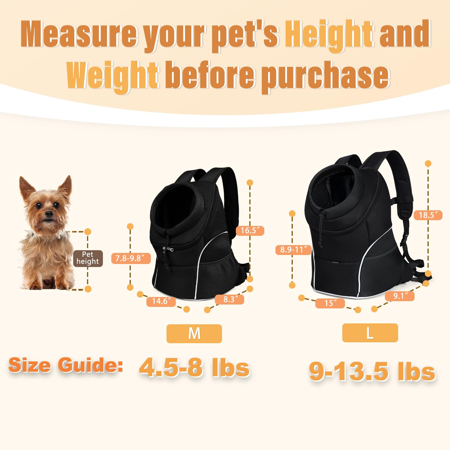 PawVentura: Adjustable Pet Carrier Backpack -  by Handbags Specialist Headquarter | Available at Handbags Specialist Headquarter