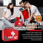 Protect Life Ultimate Survival First Aid Kit -  by Handbags Specialist Headquarter | Available at Handbags Specialist Headquarter