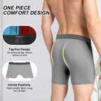 Bamboo Rayon Boxer Briefs 7 Pack for Men