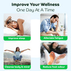 Bamboo Bliss Deep Cleansing Foot Pads - 10 Pack - Health Care by Handbags Specialist Headquarter | Available at Handbags Specialist Headquarter