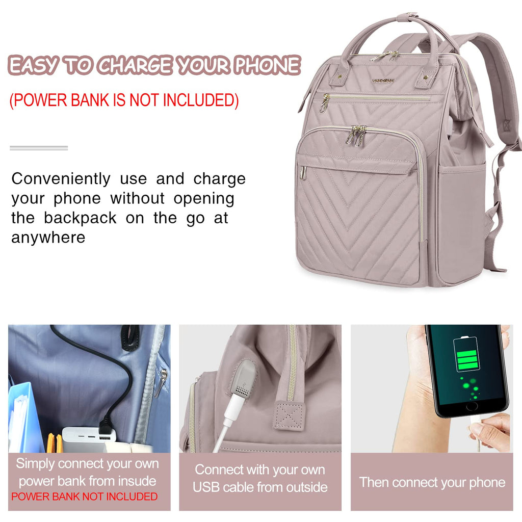 Vankean 17 Laptop Backpack - Backpack Bags by Handbags Specialist Headquarter | Available at Handbags Specialist Headquarter