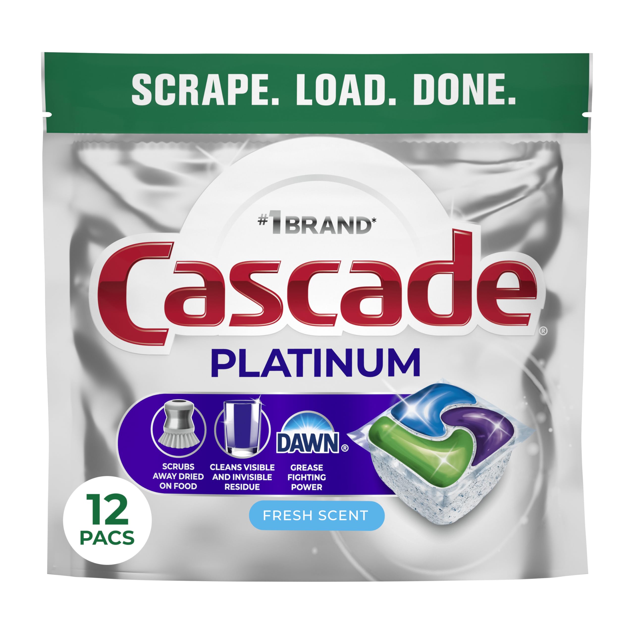 Cascade Platinum Fresh 71ct Dishwasher Pods -  by Handbags Specialist Headquarter | Available at Handbags Specialist Headquarter
