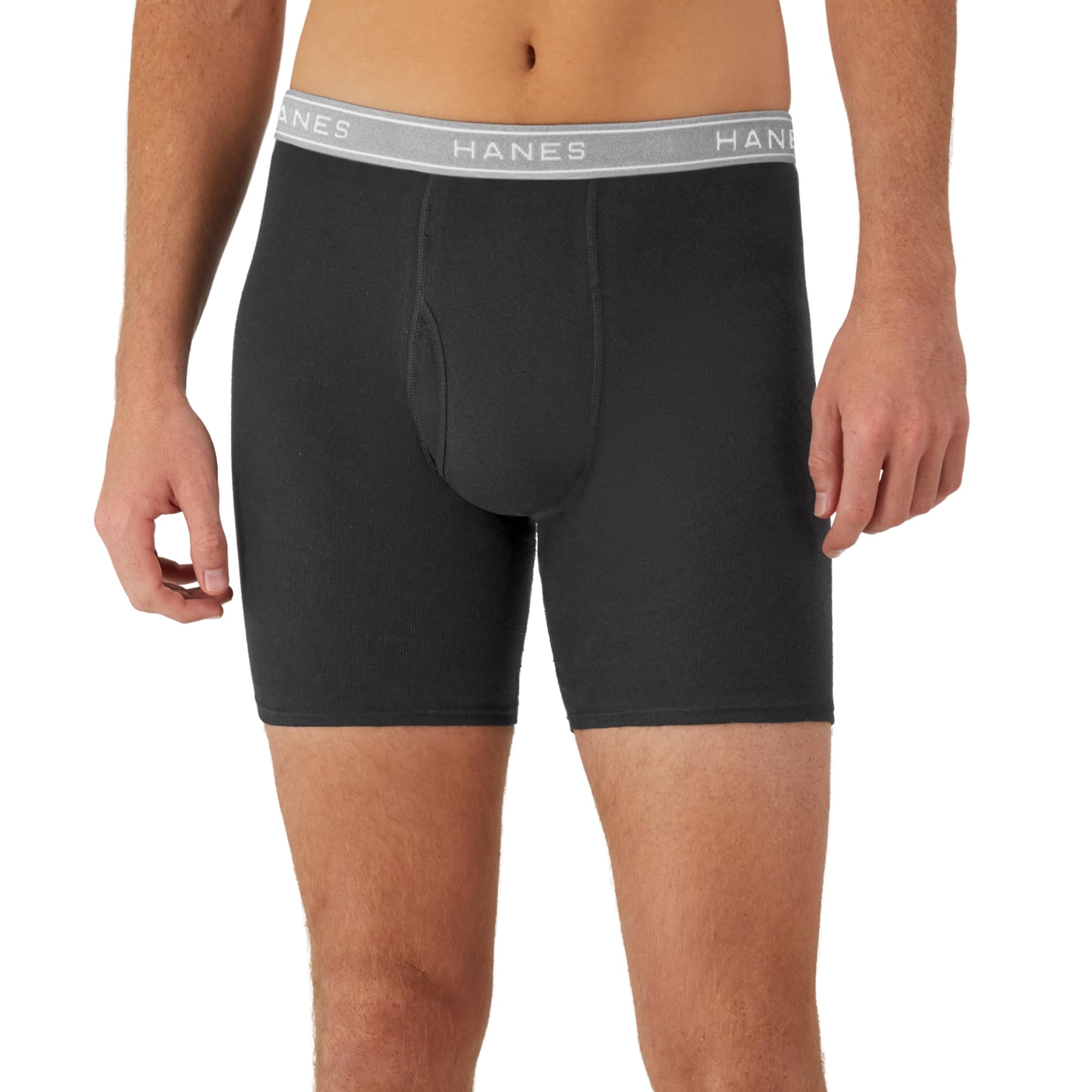 Hanes Men's Boxer Briefs Pack - Cool & Breathable