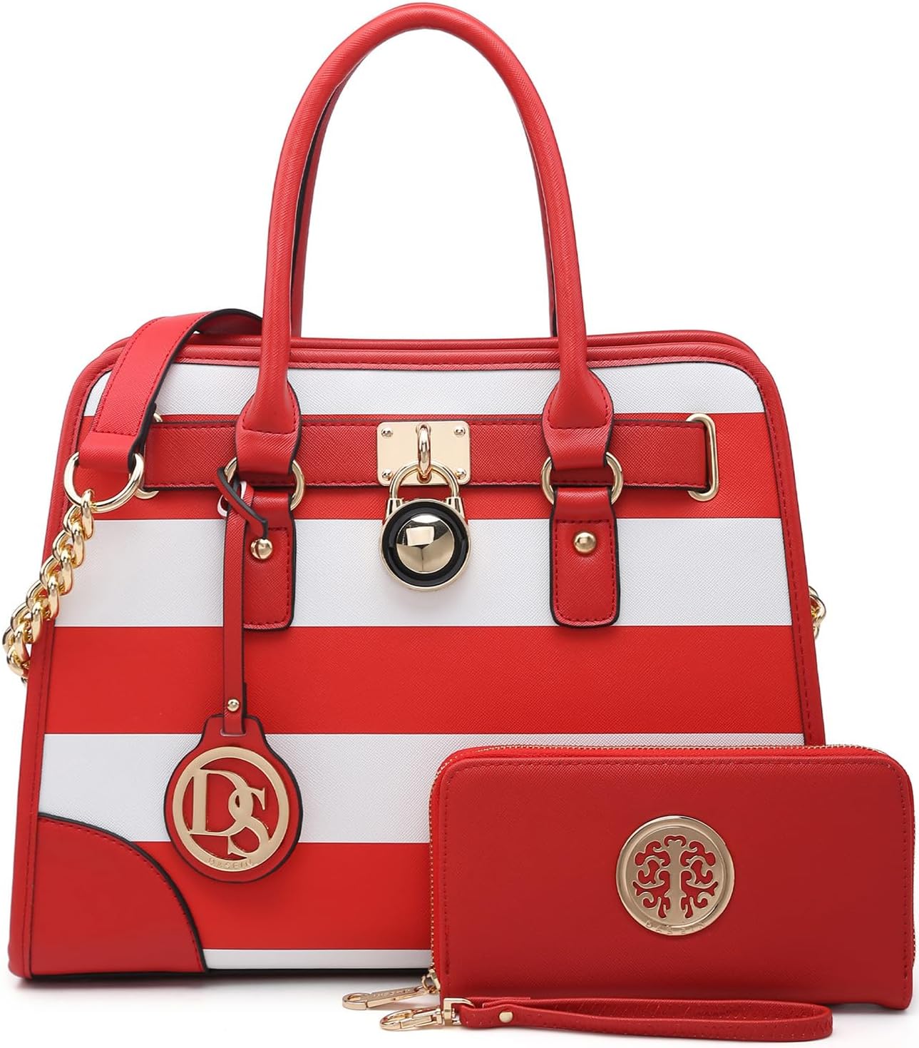 Dasein Luxe Set: Top Handle & Hobo Handbags Duo - Satchels Handbags by Handbags Specialist Headquarter | Available at Handbags Specialist Headquarter