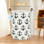 Collapsible Canvas Hamper by LANGYASHAN - Laundry Baskets by Handbags Specialist Headquarter | Available at Handbags Specialist Headquarter