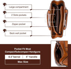 Vintage Western Tote: Embossed Concho Shoulder Bag - Totes by Handbags Specialist Headquarter | Available at Handbags Specialist Headquarter