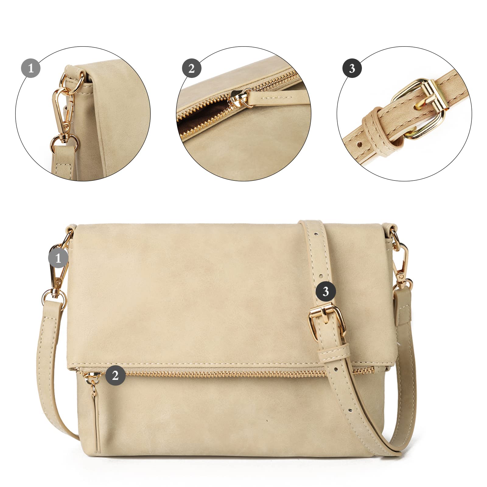 Gladdon Chic Crossbody Bag for Women -  by Handbags Specialist Headquarter | Available at Handbags Specialist Headquarter