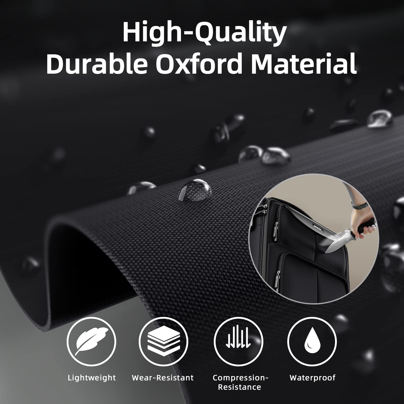 SHOWKOO Armygreen 3-Piece Expandable Luggage Set - Luggage Travel Bags by Handbags Specialist Headquarter | Available at Handbags Specialist Headquarter