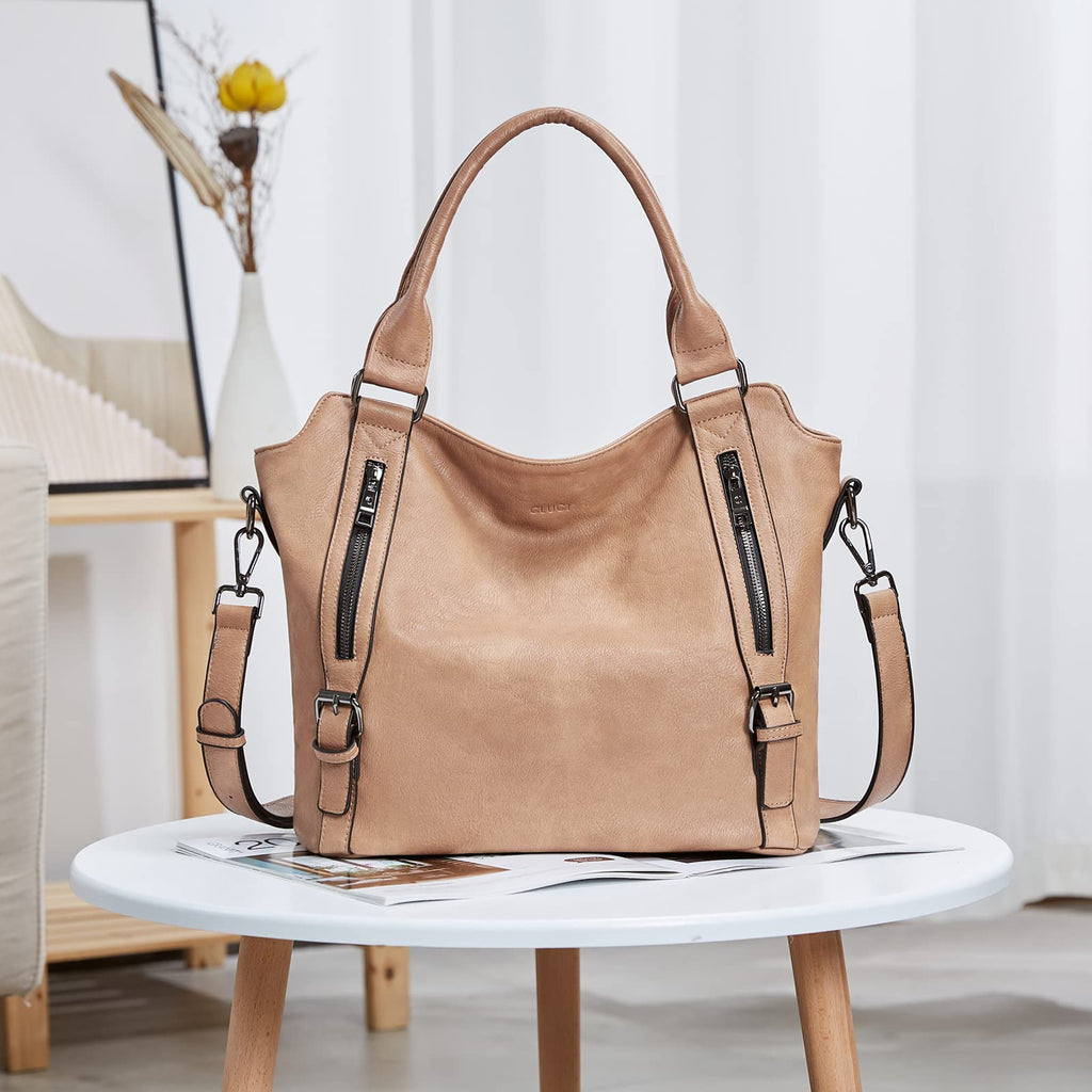 CLUCI Eco Luxe Vegan Leather Tote Bag - Bucket Bag by Handbags Specialist Headquarter | Available at Handbags Specialist Headquarter