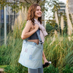 Pink Expandable Travel Duffel with Wet Pocket -  by Handbags Specialist Headquarter | Available at Handbags Specialist Headquarter