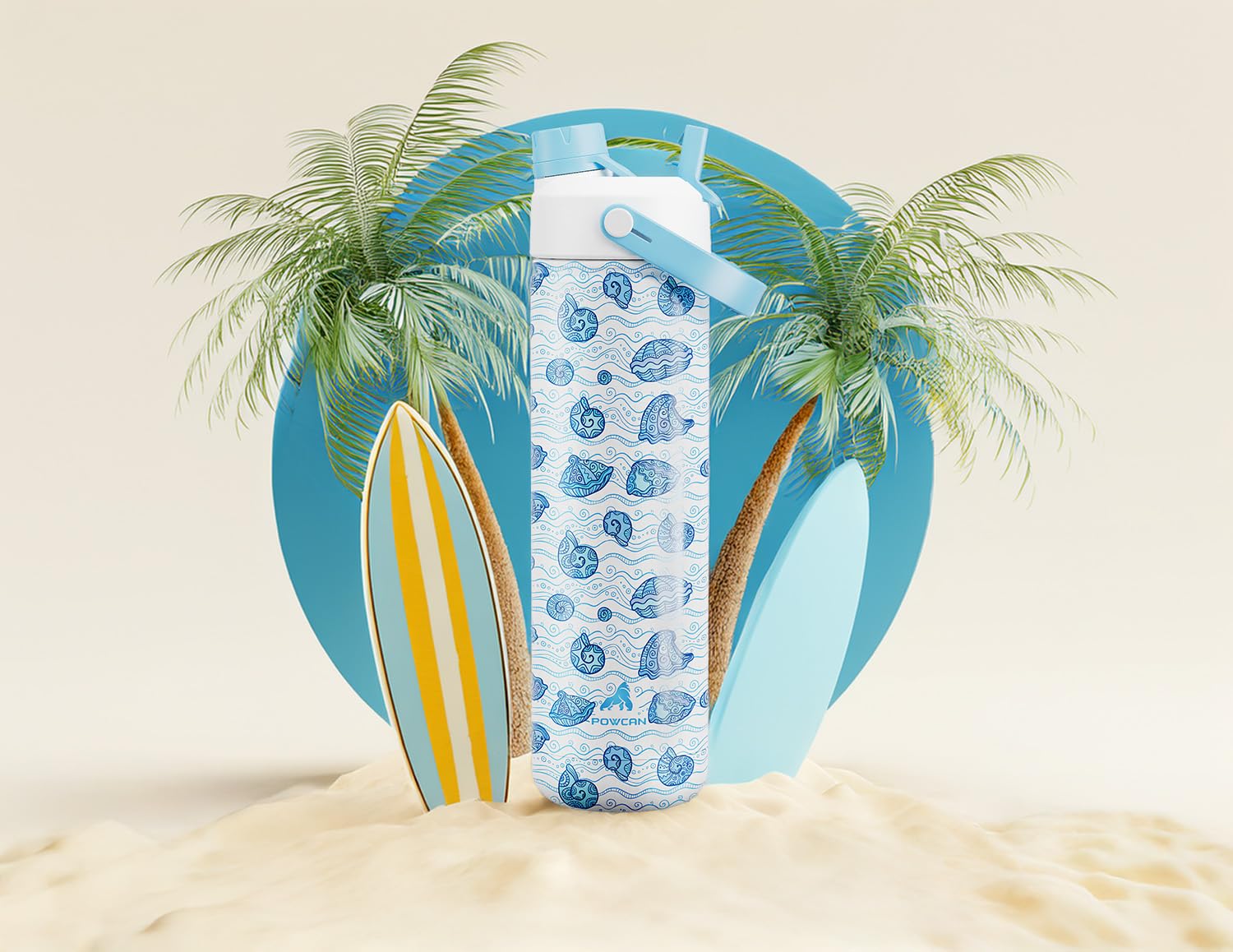 ChillKnight 26oz: Dual-Lid Leak-Proof Bottle - Water Bottles by Handbags Specialist Headquarter | Available at Handbags Specialist Headquarter