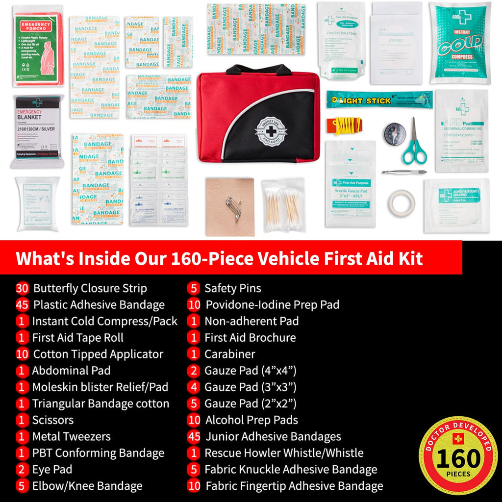 Protect Life Ultimate Survival First Aid Kit -  by Handbags Specialist Headquarter | Available at Handbags Specialist Headquarter