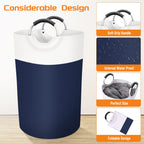 BlissTotes 90L Collapsible Laundry Hamper - Black - Laundry Baskets by Handbags Specialist Headquarter | Available at Handbags Specialist Headquarter
