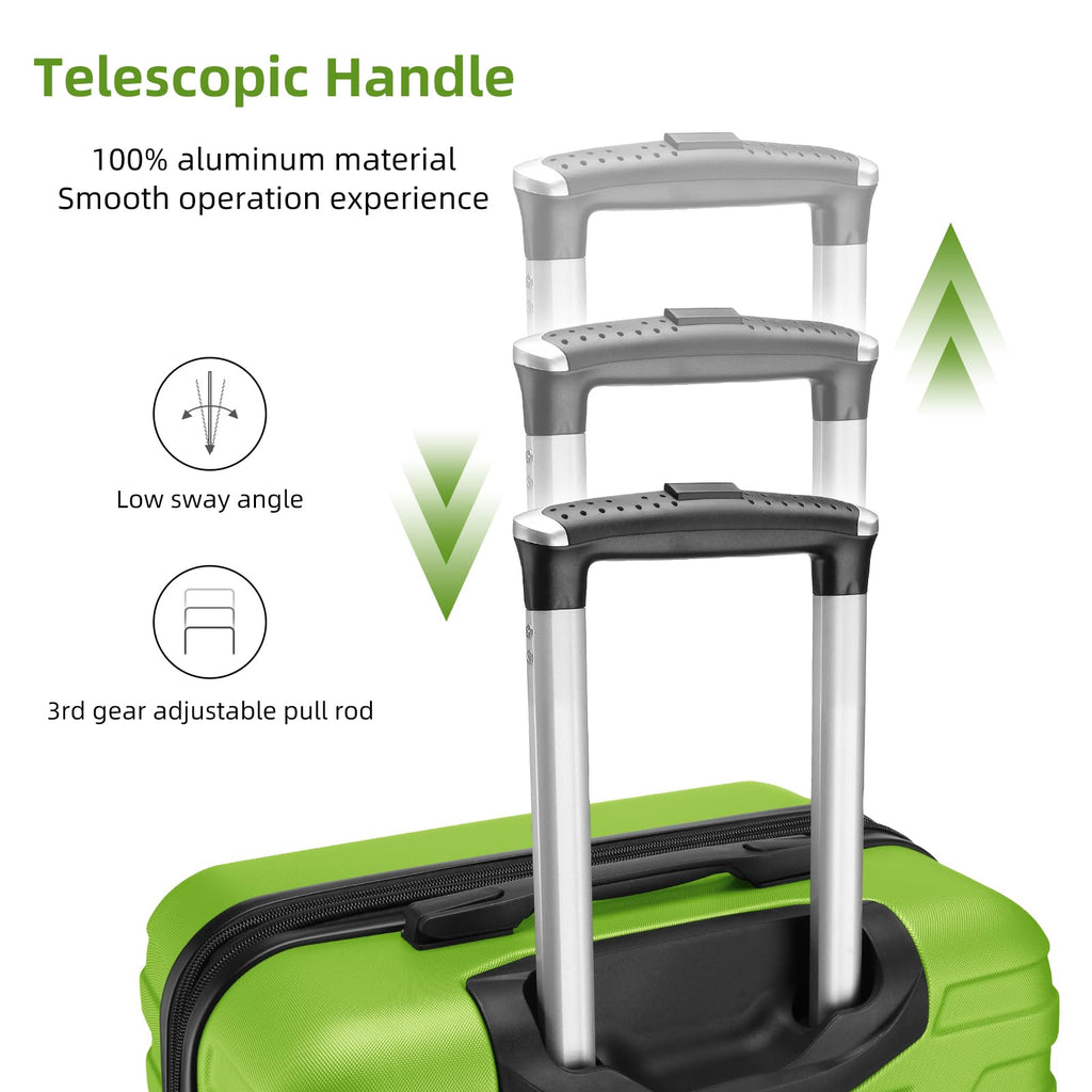 LAVENDER 6pc Hardside Spinner Luggage – ##variant## Luggage Travel Bags