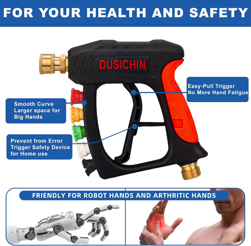 PowerWash Pro: Compact 3000 PSI Wand & Nozzle Set - Decor by Handbags Specialist Headquarter | Available at Handbags Specialist Headquarter