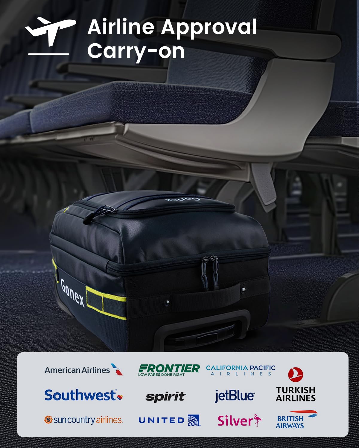 Gonex 70L Wheeled Duffle - Olive Green Travel Bag -  by Handbags Specialist Headquarter | Available at Handbags Specialist Headquarter