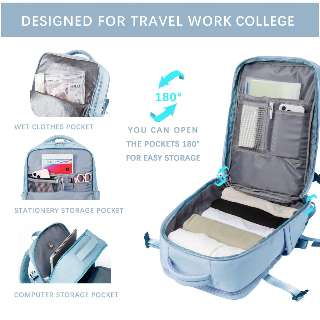 SHRRADOO Travel Backpack - Backpack Bags by Handbags Specialist Headquarter | Available at Handbags Specialist Headquarter