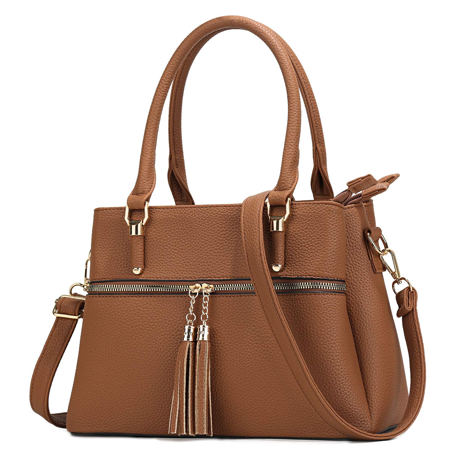 Luxe Leather Satchel & Crossbody Bags -  by Handbags Specialist Headquarter | Available at Handbags Specialist Headquarter