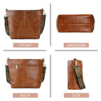 ChicHobo Vegan Leather Crossbody Bag with Strap -  by Handbags Specialist Headquarter | Available at Handbags Specialist Headquarter