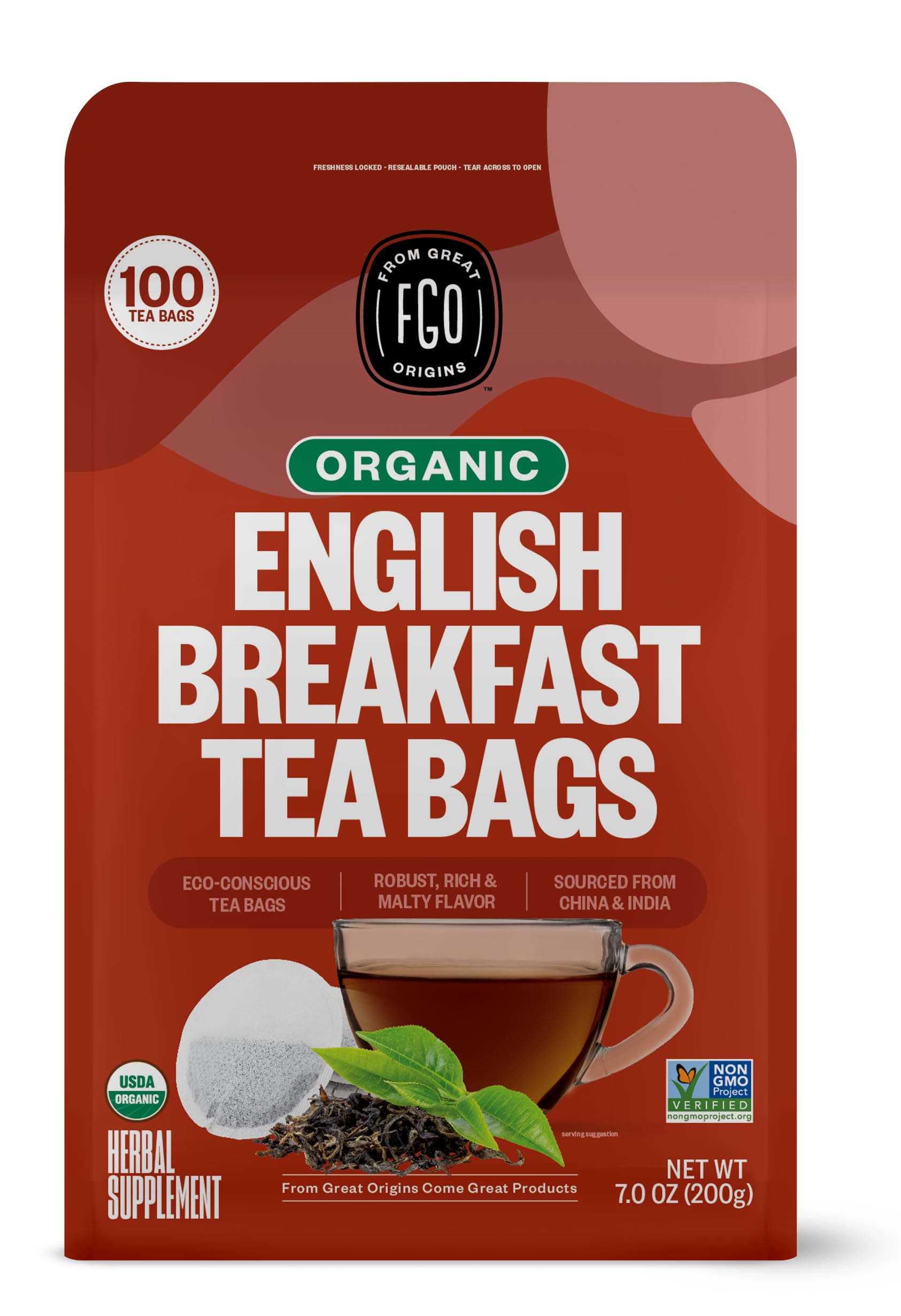 ElderZen Organic Tea - Caffeine-Free Eco Bags -  by Handbags Specialist Headquarter | Available at Handbags Specialist Headquarter